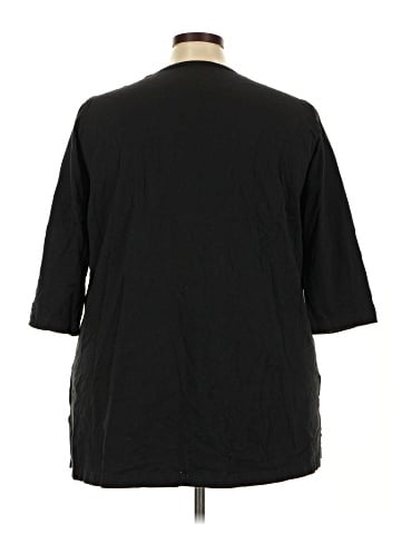 Ulla Popken 3/4 Sleeve Top (view 2)