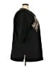 Ulla Popken 100% Cotton Black 3/4 Sleeve Top Size 24 - 26 - photo 4