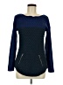 It's Our Time 100% Acrylic Blue Long Sleeve Top Size M - photo 1