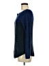It's Our Time 100% Acrylic Blue Long Sleeve Top Size M - photo 5