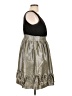 Max and Cleo Metallic Silver Cocktail Dress Size 10 - photo 4