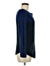 It's Our Time 100% Acrylic Blue Long Sleeve Top Size M - photo 4