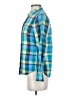 Gap Outlet Plaid Blue Long Sleeve Button-Down Shirt Size XS - photo 5