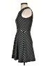 Soprano Stripes Black Casual Dress Size XS - photo 5