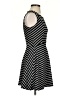Soprano Stripes Black Casual Dress Size XS - photo 4