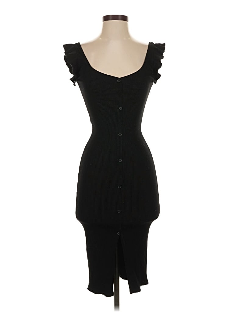 Pre-owned Mi Ami Cocktail Dress In Black