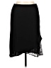 Donna Ricco Solid Black Formal Skirt Size 10 (petite) - photo 1
