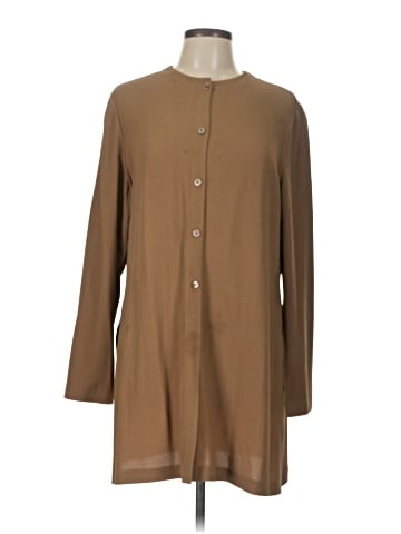 Linda Allard Ellen Tracy 3/4 Sleeve Silk Top (view 1)