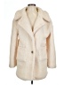 Shein 100% Polyester Ivory Coat Size L - photo 1