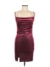 Assorted Brands Burgundy Cocktail Dress Size M - photo 1