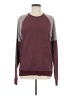 American Rag Color Block Burgundy Pullover Sweater Size M - photo 1