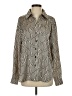 Sanctuary 100% Polyester Houndstooth Ivory Long Sleeve Blouse Size XS - photo 1