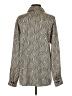 Sanctuary 100% Polyester Houndstooth Ivory Long Sleeve Blouse Size XS - photo 2