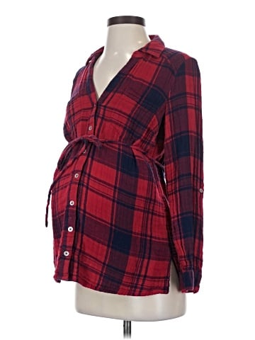 Motherhood Long Sleeve Blouse (view 1)