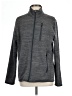 UNTUCKit 100% Polyester Gray Track Jacket Size L - photo 1