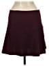 BP. Solid Burgundy Casual Skirt Size M - photo 2