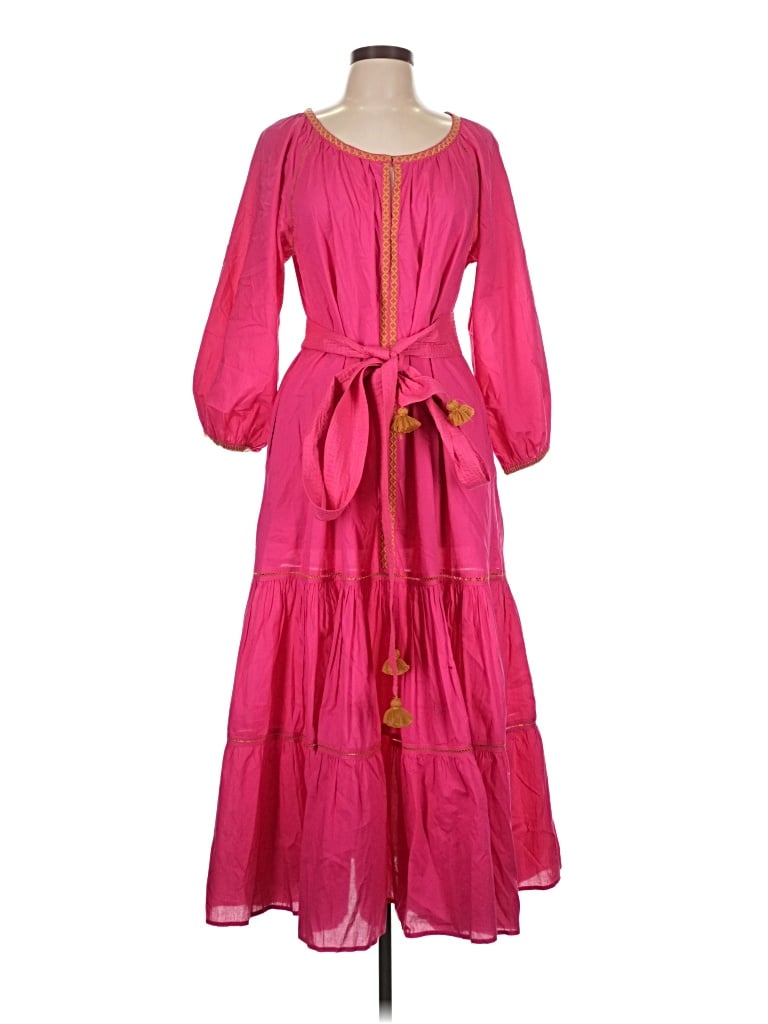 Pre-owned Figue Casual Dress In Pink