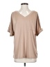 Unbranded Tan Short Sleeve Top Size S - photo 1