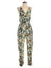 Bishop + Young Tropical Teal Jumpsuit Size XS - photo 1