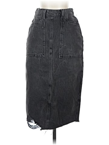 We the Free Denim Skirt (view 1)