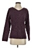 Alps Tweed Purple Pullover Sweater Size S - photo 1