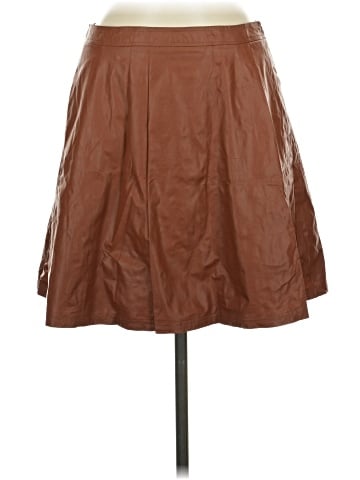 Tinley Road Faux Leather Skirt (view 1)