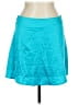 Assorted Brands Solid Teal Casual Skirt Size L - photo 1