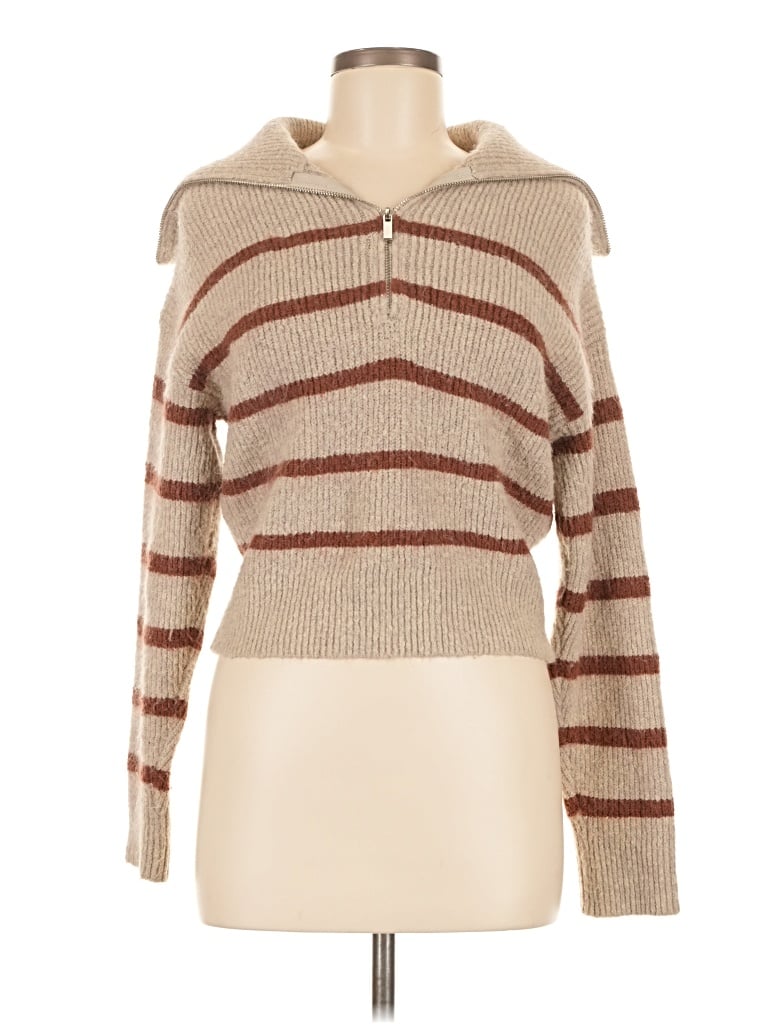 Pre-owned Lush Pullover Sweater In Brown