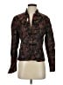 DressBarn Paisley Burgundy Jacket Size S - photo 1