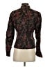DressBarn Paisley Burgundy Jacket Size S - photo 2