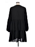 Unbranded 100% Polyester Solid Black Casual Dress Size XL - photo 2