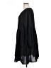 Unbranded 100% Polyester Solid Black Casual Dress Size XL - photo 5
