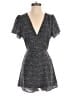 Le Lis 100% Polyester Polka Dots Black Romper Size S - photo 1