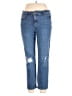 Style&Co Hearts Blue Jeans Size 14 - photo 1
