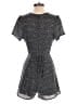 Le Lis 100% Polyester Polka Dots Black Romper Size S - photo 2