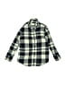 Crewcuts Plaid Green Long Sleeve Button-Down Shirt Size 4 - 5 - photo 1