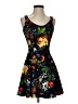 Soprano Print Black Cocktail Dress Size XS - photo 1