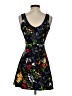 Soprano Print Black Cocktail Dress Size XS - photo 2