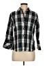 Pendleton Plaid Black 3/4 Sleeve Button-Down Shirt Size 8 (petite) - photo 1