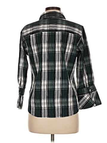 Pendleton 3/4 Sleeve Button-Down Shirt (view 2)