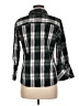 Pendleton Plaid Black 3/4 Sleeve Button-Down Shirt Size 8 (petite) - photo 2
