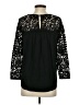 Joie 100% Rayon Black 3/4 Sleeve Blouse Size XS - photo 2