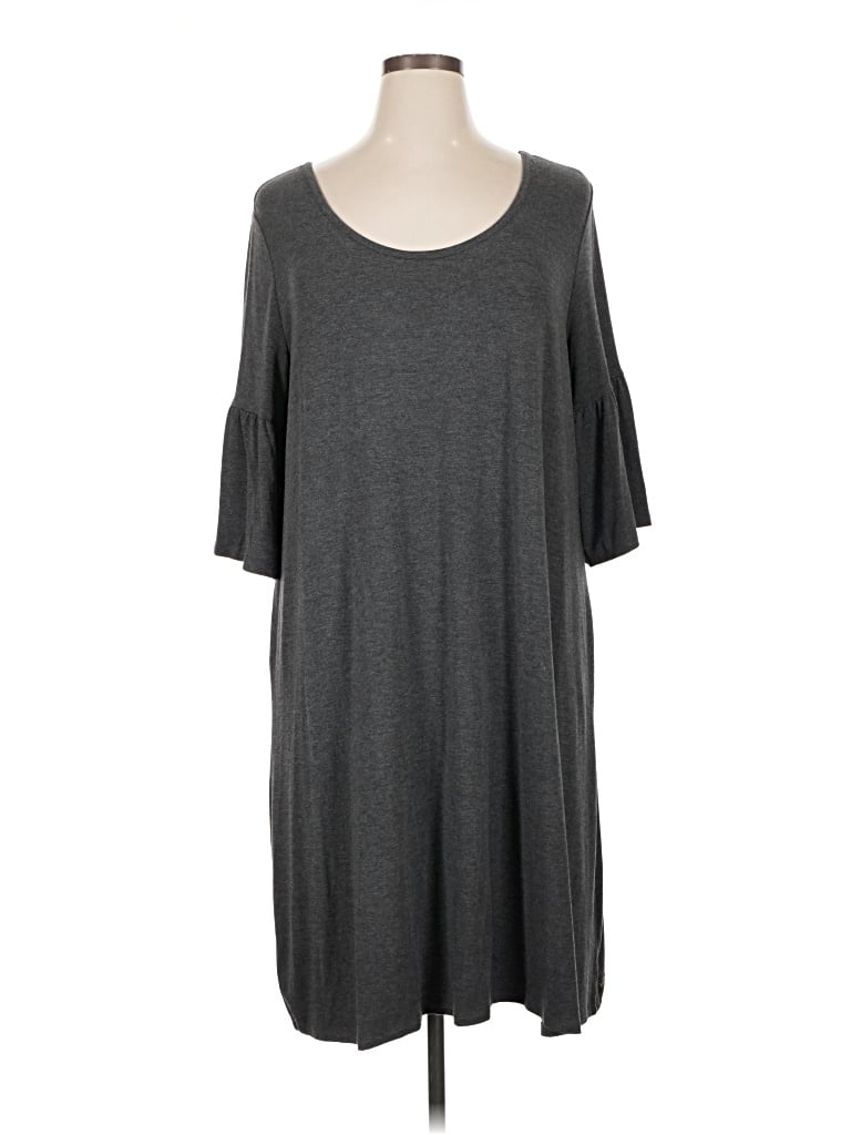 Pre-owned Matilda Jane Casual Dress In Gray