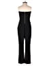 Express Solid Black Jumpsuit Size 2 - photo 2