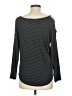 Splash Gray Long Sleeve Top Size M - photo 2