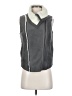 Olive and Oak 100% Polyester Gray Vest Size S - photo 1
