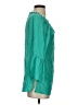 Forgotten Grace Teal 3/4 Sleeve Blouse Size S - photo 4