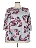Lane Bryant Floral Silver Pullover Sweater Size 22 - 24 Plus - photo 1