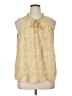 Angels 100% Rayon Yellow Sleeveless Blouse Size XL - photo 1