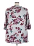 Lane Bryant Floral Silver Pullover Sweater Size 22 - 24 Plus - photo 2